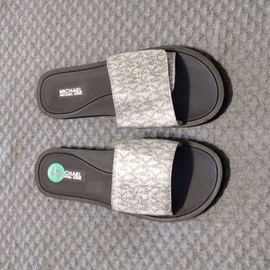 Michael Kors logo women sandals